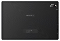 Планшет SunWind Sky 1430D 4G T310 4C RAM4Gb ROM64Gb 10.1 IPS 1280x800 3G 4G Android 11 черный 2Mpix 2Mpix BT GPS WiFi Touch microSDHC 128Gb 5000mAh