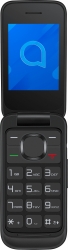 Мобильный телефон Alcatel 2057D OneTouch белый раскладной 2Sim 2.4 240x320 Nucleus 0.3Mpix GSM900/1800 GSM1900 MP3 FM microSD max32Gb