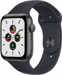 Смарт-часы Apple Watch SE A2352 44мм OLED LTPO серый космос (MKQ63ZP/A)