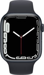 Смарт-часы Apple Watch Series 7 A2474 45мм OLED LTPO темная ночь (MKN53LL/A)