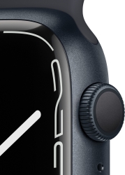 Смарт-часы Apple Watch Series 7 A2474 45мм OLED LTPO темная ночь (MKN53LL/A)