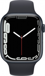Смарт-часы Apple Watch Series 7 A2474 45мм OLED LTPO темная ночь (MKN53ZP/A)
