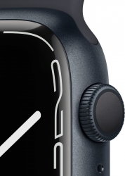 Смарт-часы Apple Watch Series 7 A2474 45мм OLED LTPO темная ночь (MKN53ZP/A)