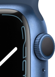 Смарт-часы Apple Watch Series 7 A2473 41мм OLED LTPO синий (MKN13LL/A)
