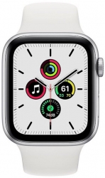 Смарт-часы Apple Watch SE A2352 44мм OLED LTPO серебристый (MYDQ2B/A)