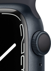 Смарт-часы Apple Watch Series 7 A2473 41мм OLED LTPO темная ночь (MKMX3LL/A)