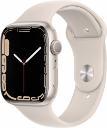 Смарт-часы Apple Watch Series 7 A2474 45мм OLED LTPO сияющая звезда (MKN63LL/A)
