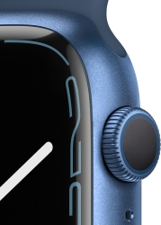 Смарт-часы Apple Watch Series 7 A2474 45мм OLED LTPO синий (MKN83ZP/A)