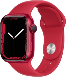 Смарт-часы Apple Watch Series 7 A2473 41мм OLED LTPO красный (MKN23LL/A)