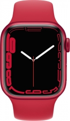 Смарт-часы Apple Watch Series 7 A2473 41мм OLED LTPO красный (MKN23LL/A)