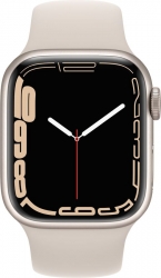 Смарт-часы Apple Watch Series 7 A2473 41мм OLED LTPO сияющая звезда (MKMY3LL/A)
