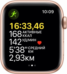 Смарт-часы Apple Watch SE A2352 44мм OLED LTPO золотой (MKQ53ZP/A)