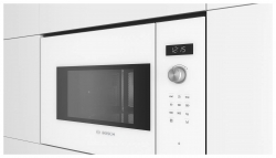 Микроволновая печь Bosch BFL554MW0 25л. 900Вт белый (встраиваемая)