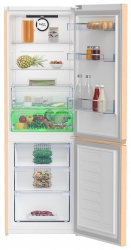 Холодильник Beko B3RCNK362HSB бежевый (двухкамерный)