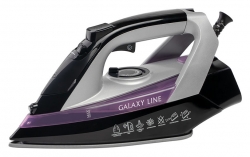 Утюг Galaxy Line GL 6128 черный/фиолетовый