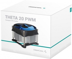 Устройство охлаждения(кулер) Deepcool THETA 20 PWM 1700 Soc-1151/1200/1700 4-pin 18-33dB Al 95W 376gr Ret