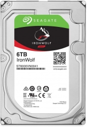 Жесткий диск Seagate SATA-III 6Tb ST6000VN001 NAS Ironwolf (5400rpm) 256Mb 3.5