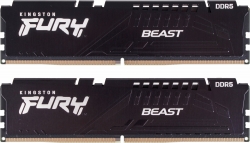 Память DDR5 2x16Gb 5200MHz Kingston KF552C40BBK2-32 Fury Beast RTL Gaming PC5-41600 CL40 DIMM 288-pin 1.25В kit single rank