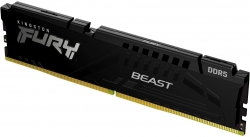 Память DDR5 16Gb 5600MHz Kingston KF556C40BB-16 Fury Beast RTL PC5-44800 CL40 DIMM 288-pin 1.25В single rank