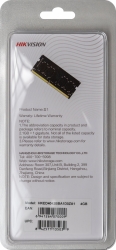 Память DDR4 4Gb 2666MHz Hikvision HKED4042BBA1D0ZA1/4G OEM PC4-21300 CL19 SO-DIMM 1.2В