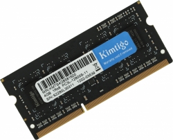 Память DDR3L 4Gb 1600MHz Kimtigo KMTS4G8581600 RTL PC4-21300 CL11 SO-DIMM 260-pin 1.35В single rank