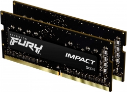Память DDR4 2x8Gb 2666MHz Kingston KF426S15IBK2/16 Fury Impact RTL PC4-21300 CL15 SO-DIMM 260-pin 1.2В single rank