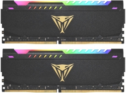Память DDR4 2x8Gb 3200MHz Patriot PVSR416G320C6K Viper Steel RGB RTL Gaming PC4-25600 CL16 DIMM 288-pin 1.35В dual rank