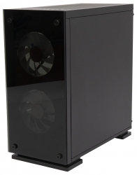 Корпус Hiper M65 черный без БП ATX 3x120mm 1xUSB2.0 1xUSB3.0 audio bott PSU