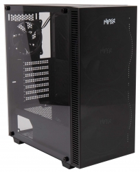 Корпус Hiper BH33 черный без БП ATX 1x120mm 1xUSB2.0 1xUSB3.0 audio bott PSU