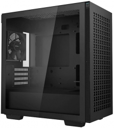 Корпус Deepcool CH370 черный без БП mATX 1x120mm 1xUSB2.0 1xUSB3.0 audio bott PSU