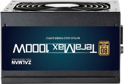 Блок питания Zalman ATX 1000W ZM1000-TMX 80+ gold (24+4+4pin) APFC 120mm fan 12xSATA Cab Manag RTL