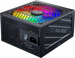 Блок питания Cooler Master ATX 850W XG850 PLATINUM Plus 80+ platinum (24+8+4+4pin) APFC 135mm fan color LED 12xSATA Cab Manag RTL