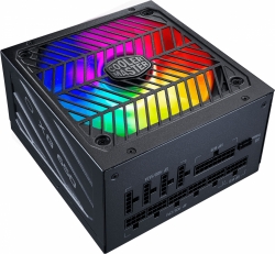Блок питания Cooler Master ATX 850W XG850 PLATINUM Plus 80+ platinum (24+8+4+4pin) APFC 135mm fan color LED 12xSATA Cab Manag RTL
