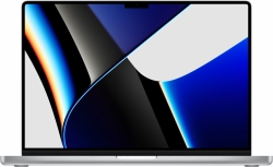 Ноутбук Apple MacBook Pro A2485 M1 Pro 10 core 16Gb SSD1Tb/16 core GPU 16.2 (3456x2234)/ENGKBD Mac OS silver WiFi BT Cam