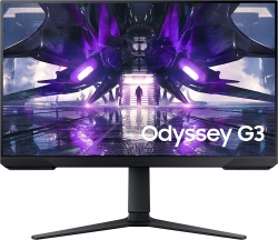 Монитор Samsung 27 S27AG300NI черный VA LED 1ms 16:9 HDMI матовая HAS Pivot 3000:1 250cd 178гр/178гр 1920x1080 DisplayPort FHD 6.4кг