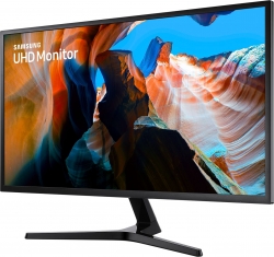 Монитор Samsung 31.5 U32J590UQI черный VA LED 4ms 16:9 HDMI матовая 3000:1 270cd 178гр/178гр 3840x2160 DisplayPort Ultra HD 6.3кг