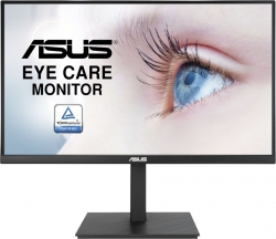 Монитор Asus 27 VA27AQSB черный IPS LED 1ms 16:9 HDMI M/M матовая HAS Pivot 1000:1 350cd 178гр/178гр 2560x1440 D-Sub DisplayPort WQHD USB 6.69кг