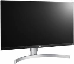 Монитор LG 27 UltraFine 27UL650-W черный IPS LED 16:9 HDMI матовая HAS Pivot 1000:1 350cd 178гр/178гр 3840x2160 DisplayPort Ultra HD 6.2кг