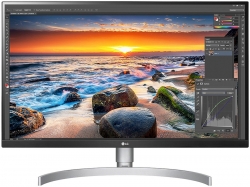 Монитор LG 27 27UL850-W черный IPS LED 16:9 HDMI M/M матовая HAS Pivot 1000:1 350cd 178гр/178гр 3840x2160 DisplayPort Ultra HD USB 6.1кг