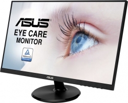 Монитор Asus 23.8 VA24DQ черный IPS LED 4ms 16:9 HDMI M/M матовая 1000:1 250cd 178гр/178гр 1920x1080 D-Sub DisplayPort FHD 3.63кг