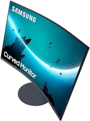 Монитор Samsung 31.5 C32T550FDR темно-серый VA LED 4ms 16:9 HDMI M/M матовая 3000:1 250cd 178гр/178гр 1920x1080 D-Sub DisplayPort FHD 6.4кг