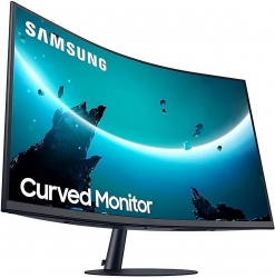 Монитор Samsung 31.5 C32T550FDR темно-серый VA LED 4ms 16:9 HDMI M/M матовая 3000:1 250cd 178гр/178гр 1920x1080 D-Sub DisplayPort FHD 6.4кг