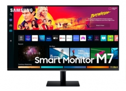 Монитор Samsung 32 LS32BM702 черный VA LED 4ms 16:9 HDMI M/M матовая 3000:1 300cd 178гр/178гр 3840x2160 FHD USB 6.5кг
