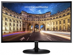Монитор Samsung 23.5 C24F390FHR черный VA LED 4ms 16:9 HDMI матовая 3000:1 250cd 178гр/178гр 1920x1080 D-Sub FHD 3.3кг