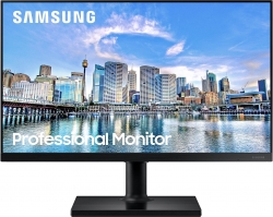 Монитор Samsung 23.8 F24T450FQ черный IPS LED 5ms 16:9 HDMI матовая HAS Pivot 1000:1 250cd 178гр/178гр 1920x1080 DisplayPort FHD USB 4кг