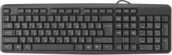 Клавиатура Defender HB-520 черный USB slim