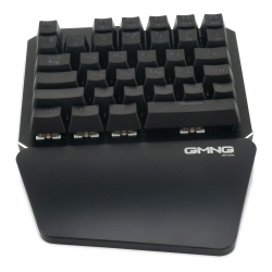 Клавиатура Оклик 707GK механическая черный USB for gamer LED