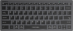 Клавиатура A4Tech Fstyler FX61 серый/белый