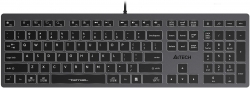 Клавиатура A4Tech Fstyler FX60H серый/белый