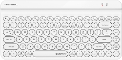 Клавиатура A4Tech Fstyler FBK30 белый беспроводная